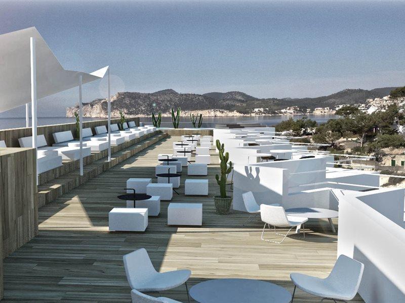 Fergus Style Cala Blanca Suites Санта-Понса Экстерьер фото